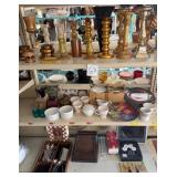J1 - CANDLE HOLDERS, PLATES, CUPS & SAUCERS (G7)