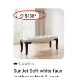 N2 - UPHOLSTERED BENCH, ACCENT PILLOWS, TOYS (B94)