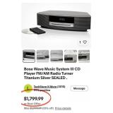 N2 - BOSE WAVE MUSIC SYSTEM III (K21)