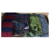 N2 - MIXED LOT OF THROW BLANKETS (M265)