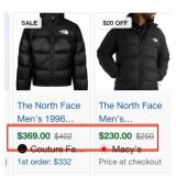 N2 - THE NORTH FACE PUFFY JACKET (M138)