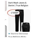 N2 - PAIR OF TRUE RELIGION JEANS SIZE 38 (M193)