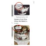 N2 - QUEEN'S FINE CHINA TEA SET (K42)