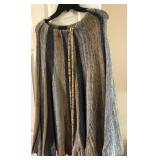 N2 - COZY KNIT PONCHO CACHEMIRAS WRAP