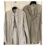 N2 - LOT OF TWO MEN'S SHIRTS SIZE XL (M246)