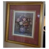 N2 - ELEGANT FLORAL FRAMED ART