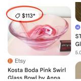 N2 - KOSTA BODA CRYSTAL BOWL (K40)