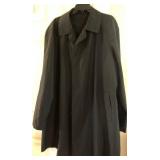 N2 - CLASSIC MEN'S BLACK OVERCOAT SZ XL (M272)