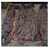 N2 - LOT OF DRAPERY PANELS 88'L (L44)