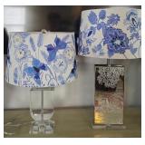 N2 - TWO TABLE LAMPS WITH SHADES (L32)