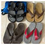 N2 - FOUR PAIR OF SANDALS SIZES 11.5X12 (MS40)