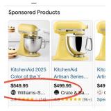 N2 - KITCHEN AID STAND MIXER (K56)