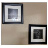 N2 - TWO PIECES FRAMED ART 12'SQ EA (M5)