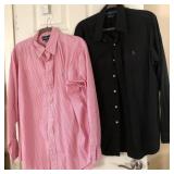 N2 - TWO RALPH LAUREN SHIRTS SIZE XL (M248)