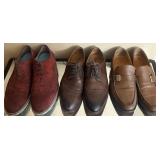 N2 - THREE PAIR MEN'S SHOES SIZE 11.5/12 (MS28)