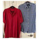 N2 - POLO RALPH LAUREN  DESIGNER SHIRT PAIR SZ XL