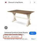 N2 - TRESTLE TABLE (B96)