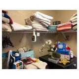 N2 - BATH LINENS, IRONING BOARD, WALKER, BULBS