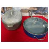 502 - DUTCH OVEN & SKILLET WITH LID (M84)