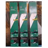 11 - THREE GE PREMIUM FLUORESCENT LIGHT FIXTURES
