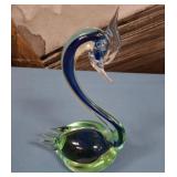 11 - MURANO ART GLASS SWAN (L49)