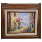 11 - FRAMED ART 12X14" (L59)