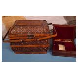 11 - DECORATIVE BASKET & KEEPSAKE BOX (L81)