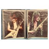 502 - TWO PRINTS GUITARIST RANDY RHOADS (Z306)
