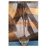 11 - VINTAGE TABLE LAMP WITH WEDGWOODD BASE (L73)