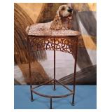 11 - DOG SCULPTURE WITH STAND (L28)