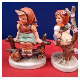 N - TWO GOEBEL HUMMEL FIGURINES (N102)