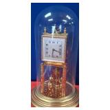 N - ANNIVERSARY CLOCK WITH GLASS DOME (N110)