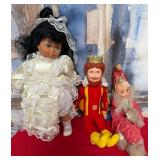 81 - LOT OF THREE COLLECTIBLE DOLLS (Z115)