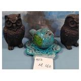 502 - OWLS & BIRD FIGURINES (M160)