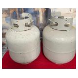 408 - TWO PROPANE TANKS