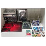 11 - TV SHOWS & MOVIES, BASEBALL CARDS, GLASSWARE