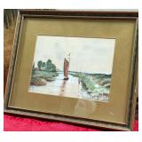 11 - FRAMED ARTWORK 13X11(B91)
