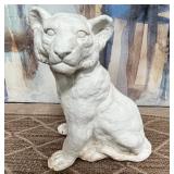 502 - LION CUB STATUETTE 15"T (M22)