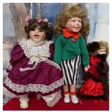 81 - LOT OF THREE COLLECTIBLE DOLLS (Z113)