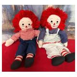 81 - COLLECTIBLE RAGGEDY ANN & ANDY DOLLS (Z128)