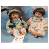502 - TWO COLLECTIBLE DOLLS (M166)