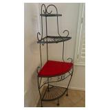 12 - IRON METAL 4 SHELF KITHCEN SHELF