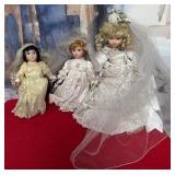 81 - LOT OF THREE COLLECTIBLE DOLLS (Z114)