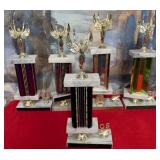 502 - LOT OF FIVE TROPHYS (M73)