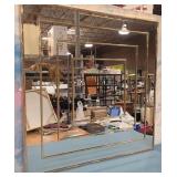 502 - DECORATIVE WALL MIRROR