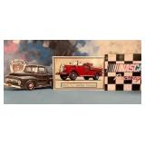 502 - LOT OF THREE TIN SIGNS (Z291)