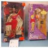 81 - BARBIE & BETTY COLLECTIBLE DOLLS (Z203)