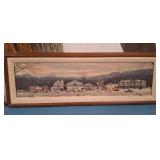 11 - FRAMED ART 10X31" (L76)