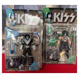 81 - TWO KISS ACTION FIGURES (Z125)