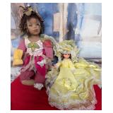 81 - LOT OF TWO COLLECTIBLE DOLLS (Z137)